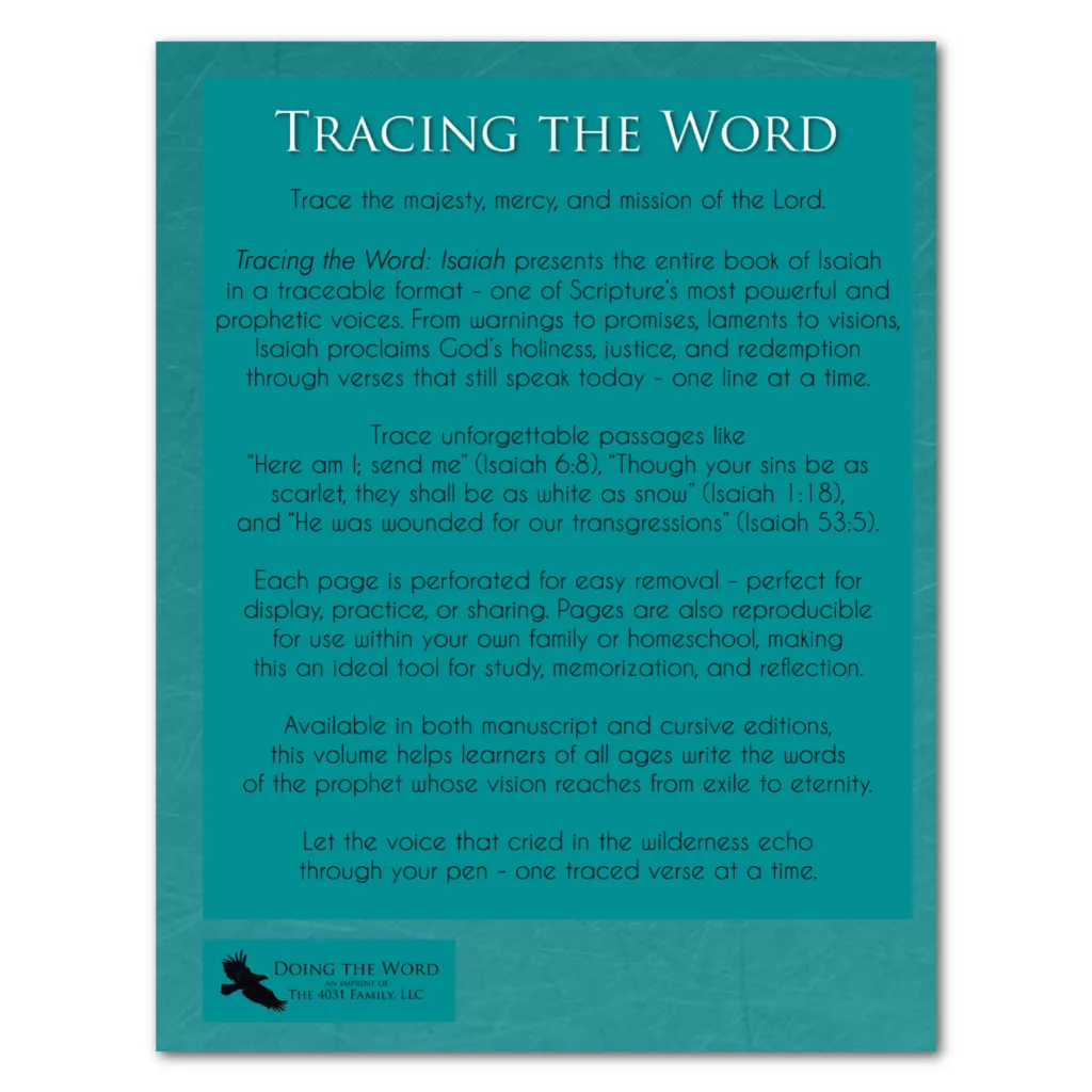 3877 Isaiah cursive.webp