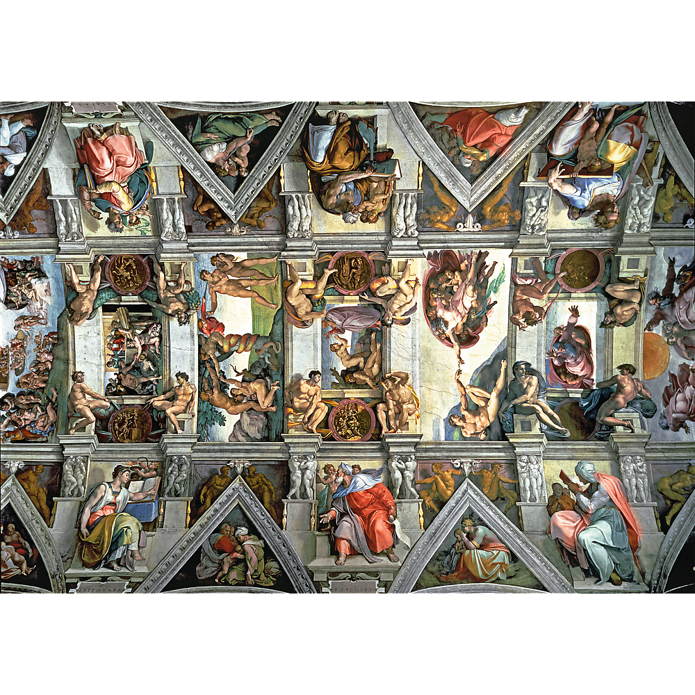 Sistine Chapel Ceiling 6000 Piece Puzzle