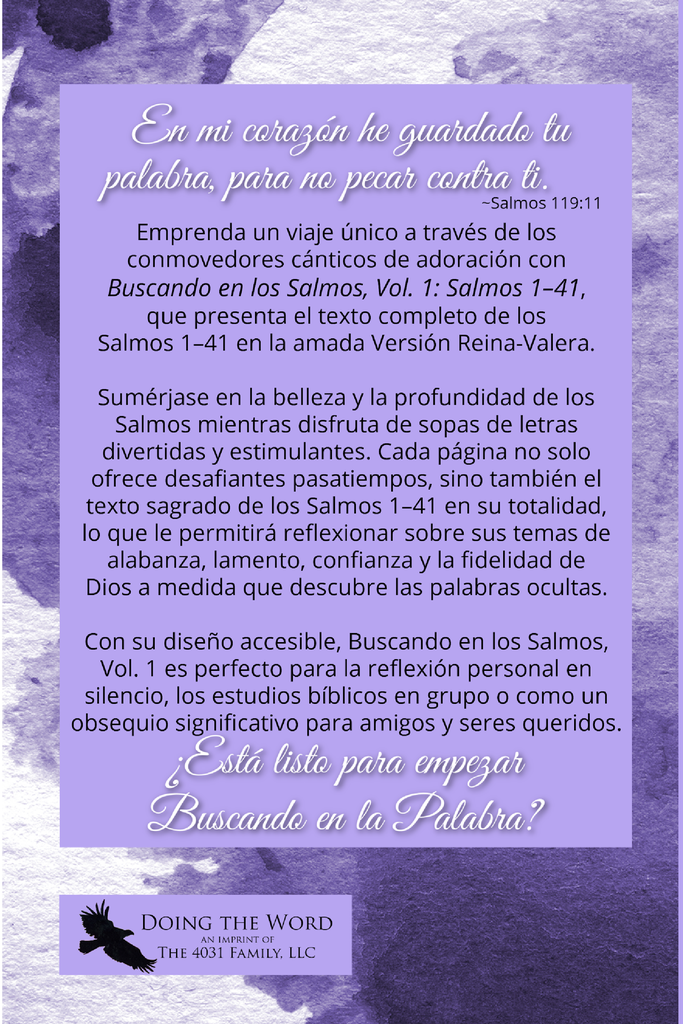 Buscando en los Salmos: Salmos 1-41