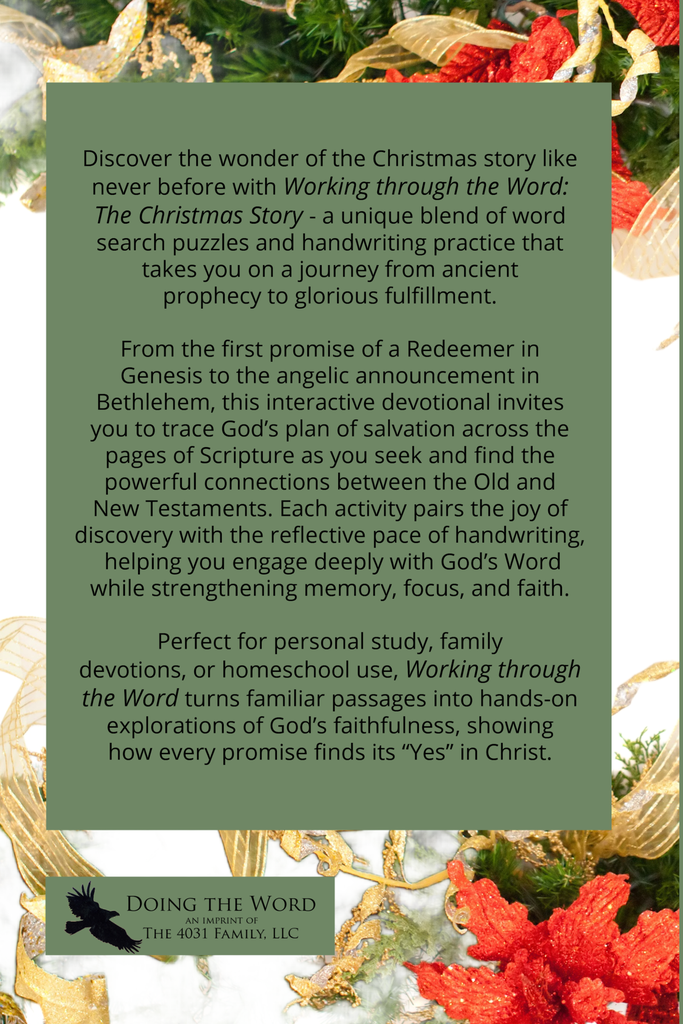 Working through the Word: The Christmas Story