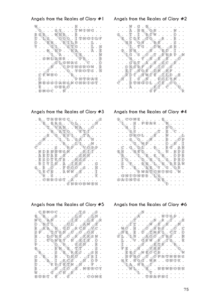 Searching the Lyrics: The Carols
