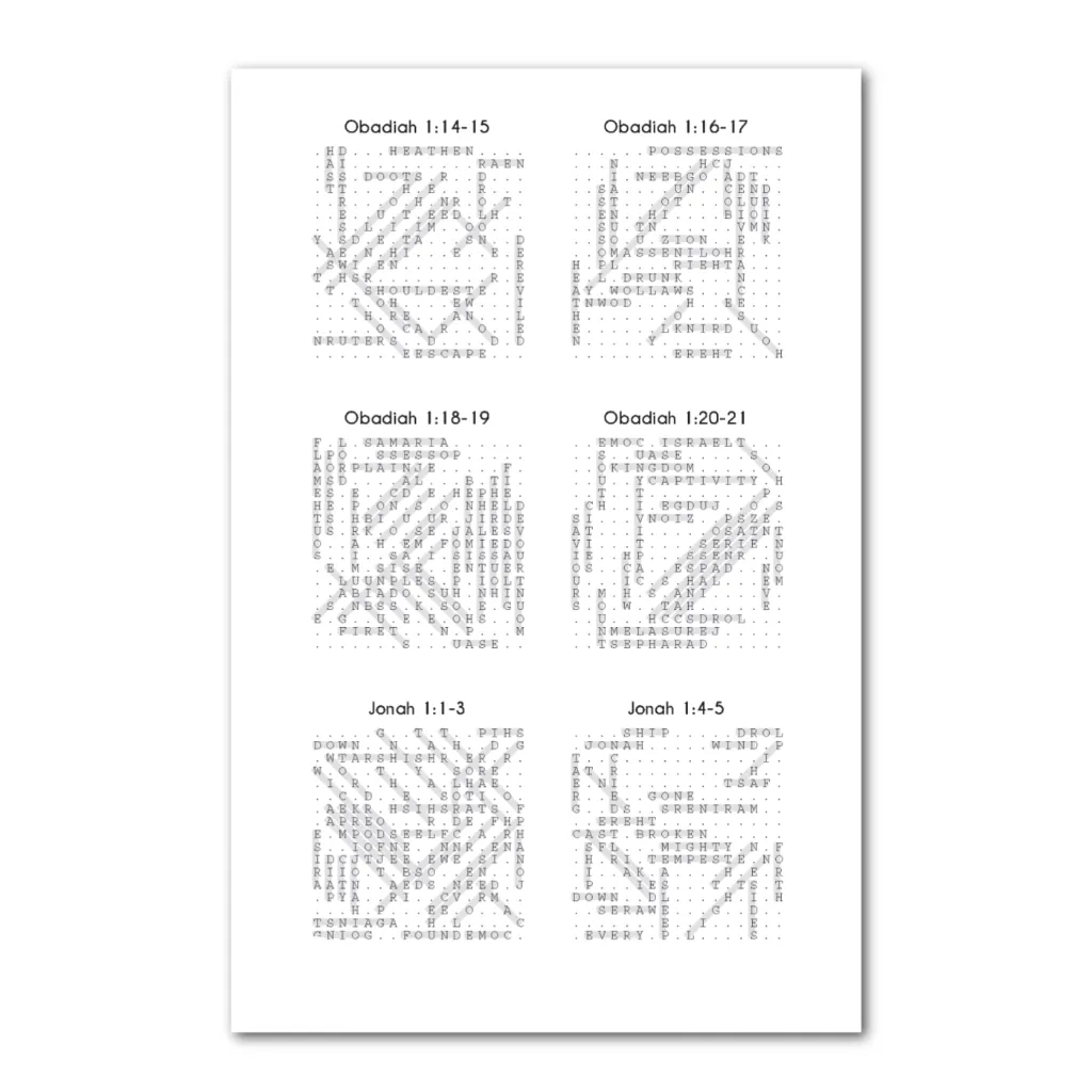 ST Obadiah through Habakkuk 2 puzzle answers.webp