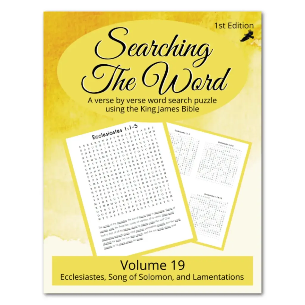 Searching the Word: Ecclesiastes, Song of Solomon & Lamentations