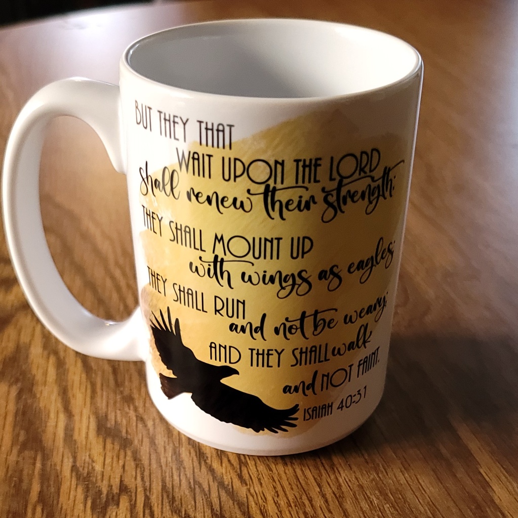 Isaiah 40:31 15 oz Mug