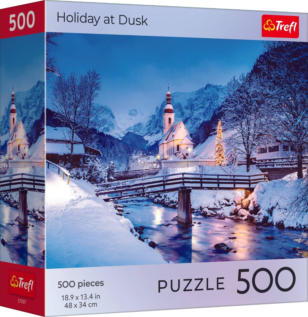 Holiday at Dusk 500 Piece Puzzle