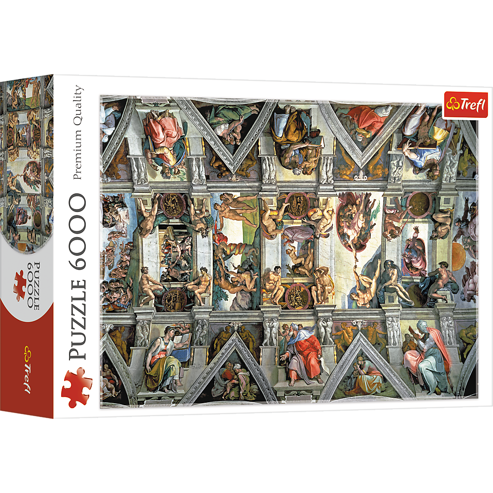 Sistene Chapel Ceiling 6000 Piece Puzzle