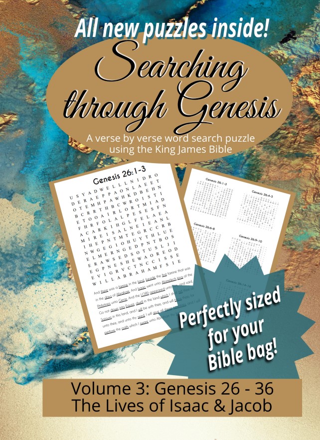 Searching through Genesis (6"x9"): The Lives of Isaac & Jacob (Chapters 26-36)