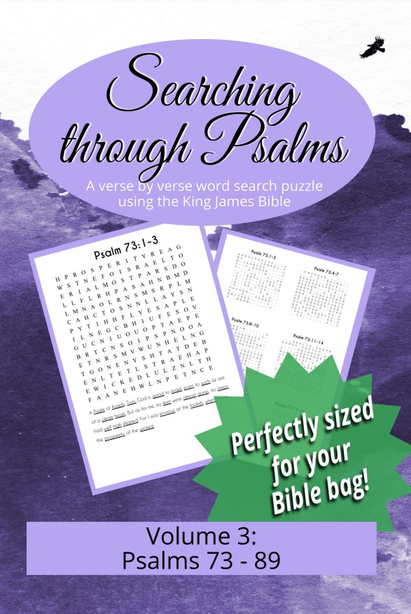 Searching through Psalms 3 (6"x9"): Psalms 73-89