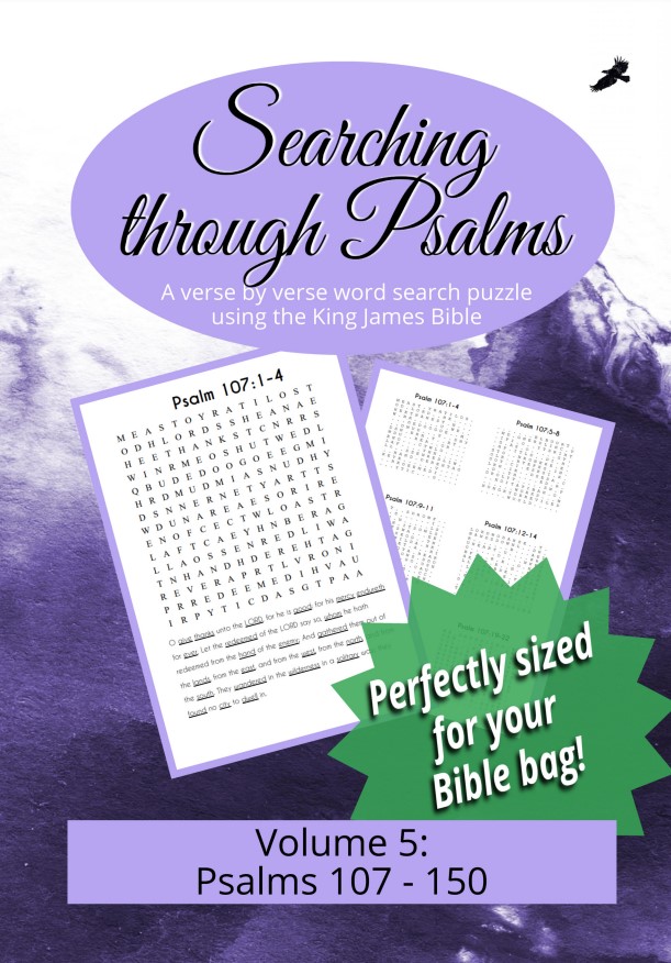 Searching through Psalms 5 (6"x9"): Psalms 107-150