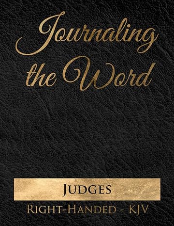 Journaling the Word: Judges