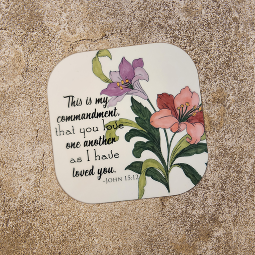 [KJCFNZ] John 15:12 Coaster