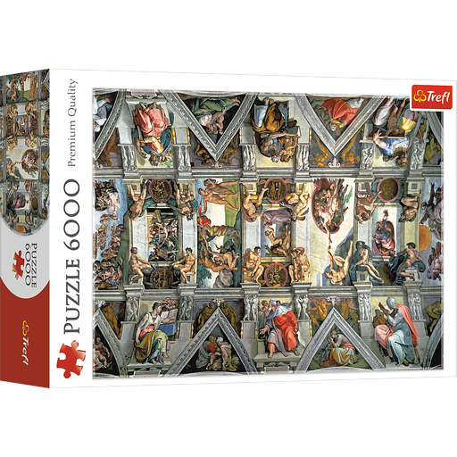 Sistene Chapel Ceiling 6000 Piece Puzzle