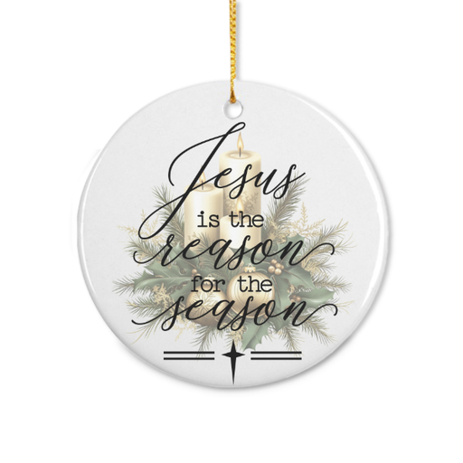 [RR6YGA] Jesus is the Reason Ornament