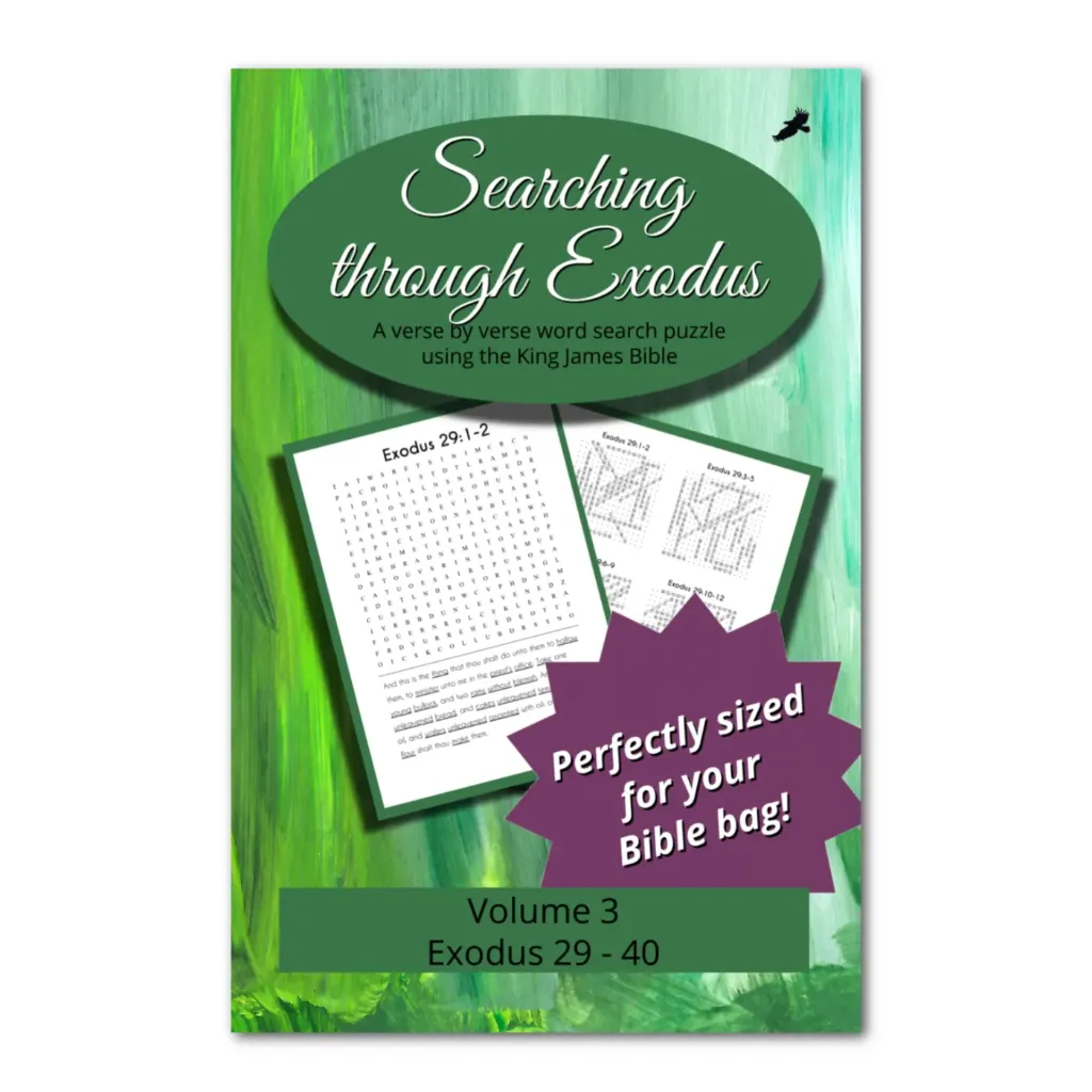 Searching Through Exodus: Chapters 29-40