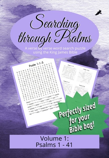 [STPP1] Searching through Psalms 1 (6"x9"): Psalms 1-41