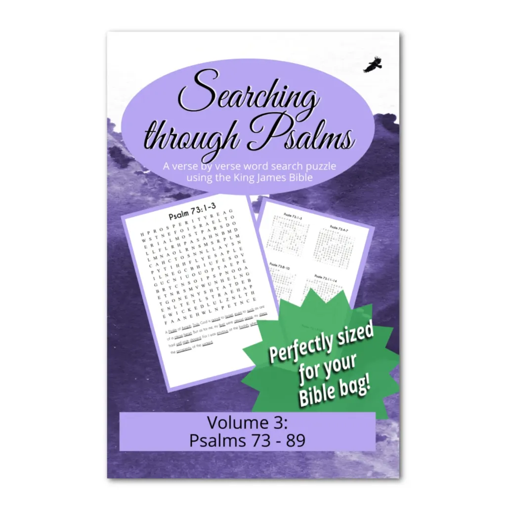 Searching through Psalms: Psalms 73-89