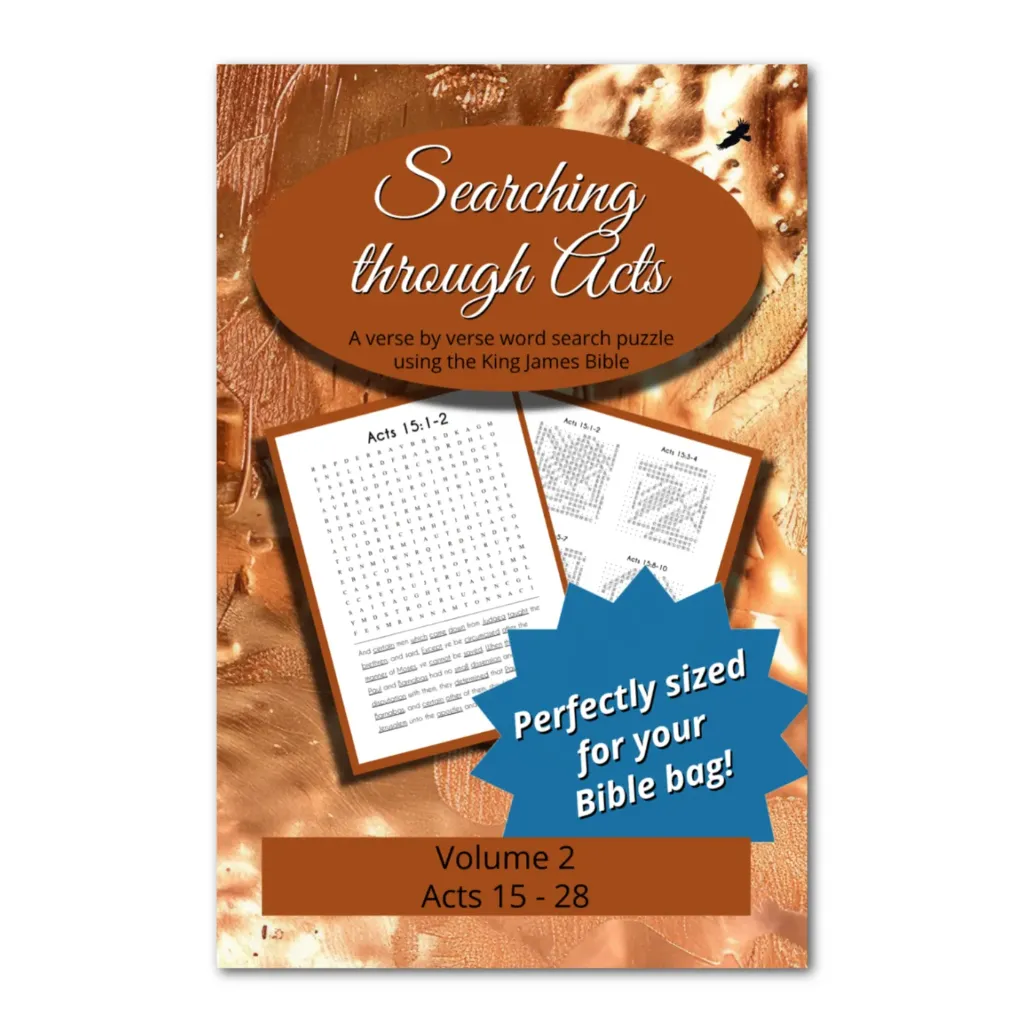 Searching through Acts: Chapters 15-28